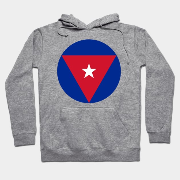 Cuba Air Force Roundel Hoodie by Lyvershop